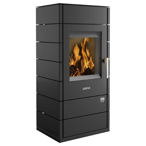 Kaminofen-Justus-Tova-W-Stahl-Schwarz.webp Kaminofen Justus Tova (W+) 6 kW – Bild 1