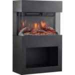 Elektrokamin Kaminio Henri 48x75 cm 2000 Watt schwarz