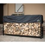 Kaminholzstapelhilfe ShelterLogic mit Abdeckung 239x36,3x118,9 cm