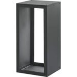 Kaminholzregal Firewood schwarz 77x38x35 cm