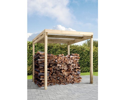 as.54436965.jpg Universalunterstand Typ 1 Bikeport 204 x 202 x 231 cm kesseldruckimprägniert – Bild 1