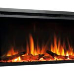 Elektrisches Kaminfeuer Balderia Atalanta 33" 1500 Watt inkl. Fernbedieung