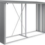 Kaminholzunterstand Biohort WoodStock 300 299 x 83 cm quarzgrau-metallic