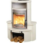 Kaminbausatz Hark Avenso GT ECOplus Keramik weiß 8 kW